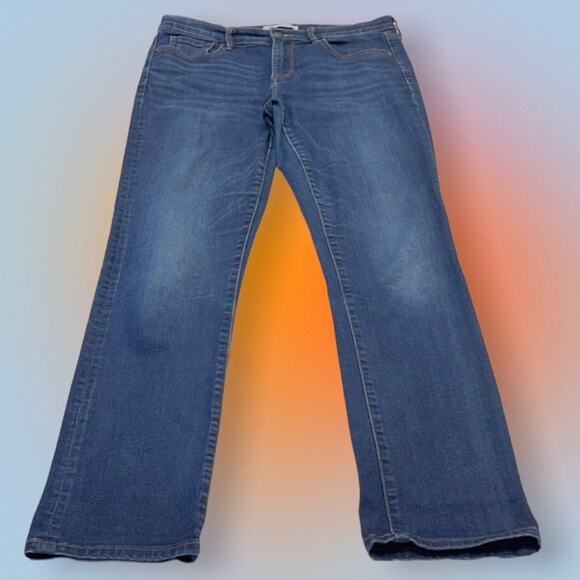 BANANA REPUBLIC Women’s 28 Straight Leg Blue Jeans - Picture 3 of 5